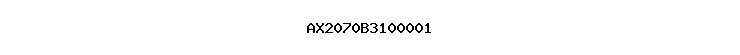 AX2070B3100001