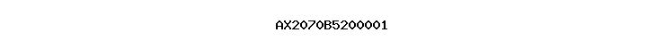 AX2070B5200001