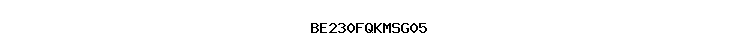 BE230FQKMSG05