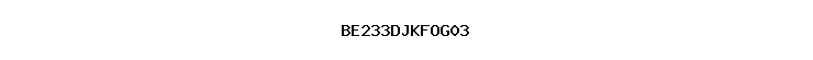 BE233DJKFOG03