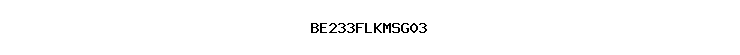 BE233FLKMSG03