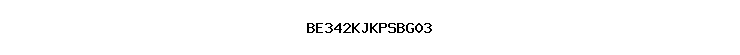 BE342KJKPSBG03