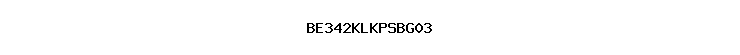 BE342KLKPSBG03