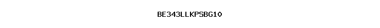 BE343LLKPSBG10