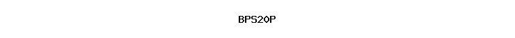 BPS20P