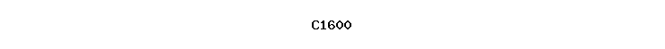 C1600