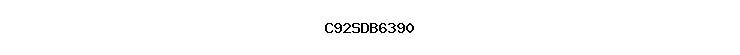 C92SDB6390
