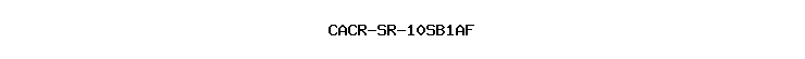 CACR-SR-10SB1AF