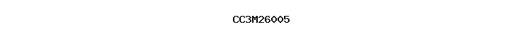 CC3M26005