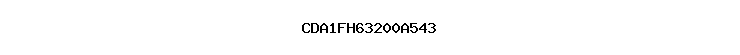CDA1FH63200A543