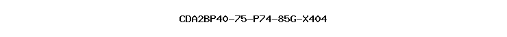 CDA2BP40-75-P74-85G-X404