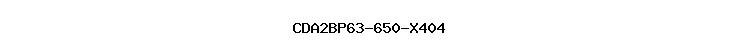CDA2BP63-650-X404