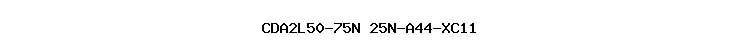 CDA2L50-75N+25N-A44-XC11