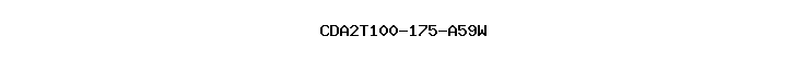 CDA2T100-175-A59W