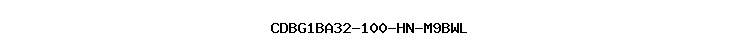 CDBG1BA32-100-HN-M9BWL