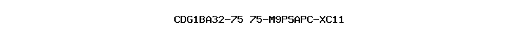 CDG1BA32-75+75-M9PSAPC-XC11