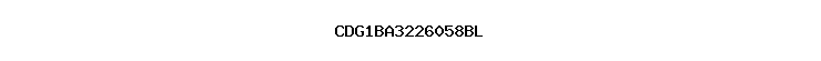CDG1BA3226058BL