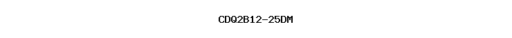 CDQ2B12-25DM