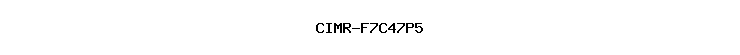 CIMR-F7C47P5