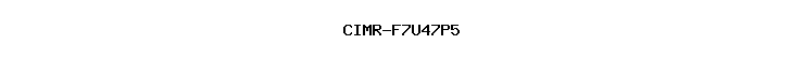 CIMR-F7U47P5