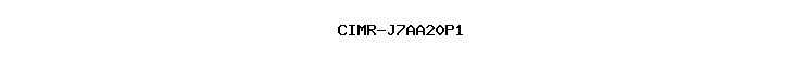 CIMR-J7AA20P1