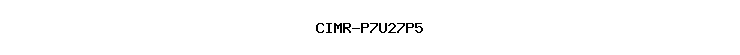CIMR-P7U27P5