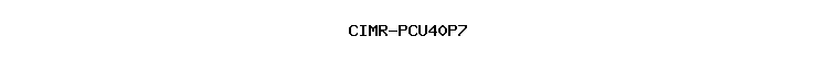 CIMR-PCU40P7