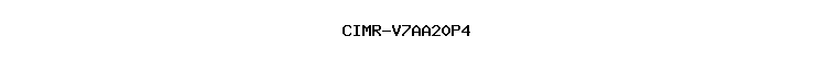 CIMR-V7AA20P4