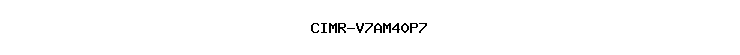 CIMR-V7AM40P7