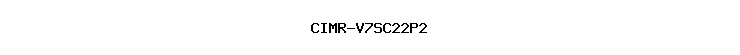 CIMR-V7SC22P2