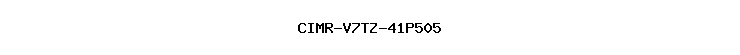CIMR-V7TZ-41P505