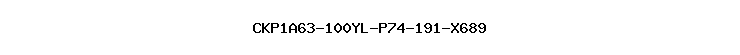 CKP1A63-100YL-P74-191-X689