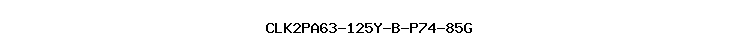 CLK2PA63-125Y-B-P74-85G