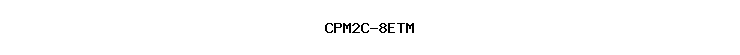 CPM2C-8ETM
