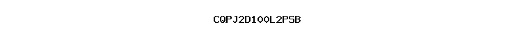 CQPJ2D100L2PSB