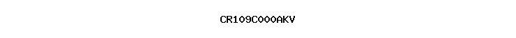 CR109C000AKV