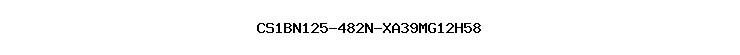 CS1BN125-482N-XA39MG12H58