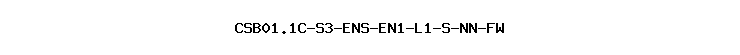 CSB01.1C-S3-ENS-EN1-L1-S-NN-FW