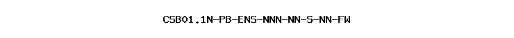 CSB01.1N-PB-ENS-NNN-NN-S-NN-FW