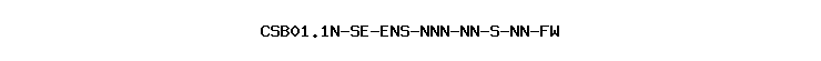 CSB01.1N-SE-ENS-NNN-NN-S-NN-FW