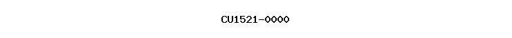 CU1521-0000
