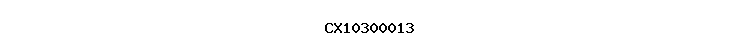 CX10300013