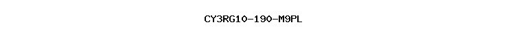 CY3RG10-190-M9PL