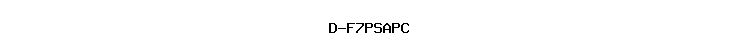 D-F7PSAPC