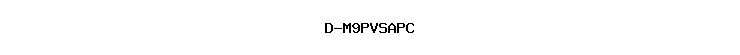 D-M9PVSAPC