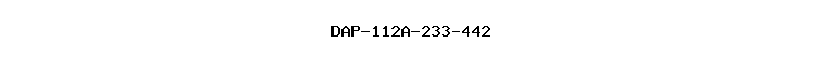 DAP-112A-233-442