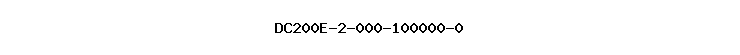 DC200E-2-000-100000-0