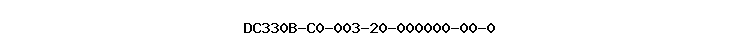 DC330B-C0-003-20-000000-00-0