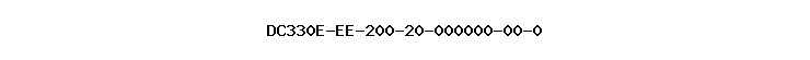 DC330E-EE-200-20-000000-00-0