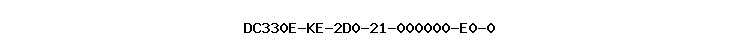 DC330E-KE-2D0-21-000000-E0-0